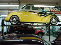 37 Ford coupe.  Another new purchase that had issues.