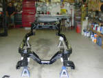 Fresh epoxy paint, looking good