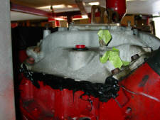 Maybe it's the back of the intake? Maybe it's the back of the intake?